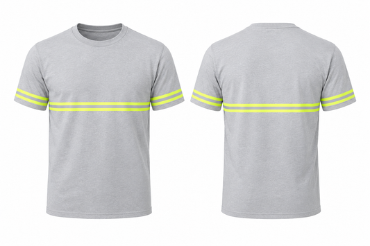 Camiseta manga corta con reflectivo personalizada