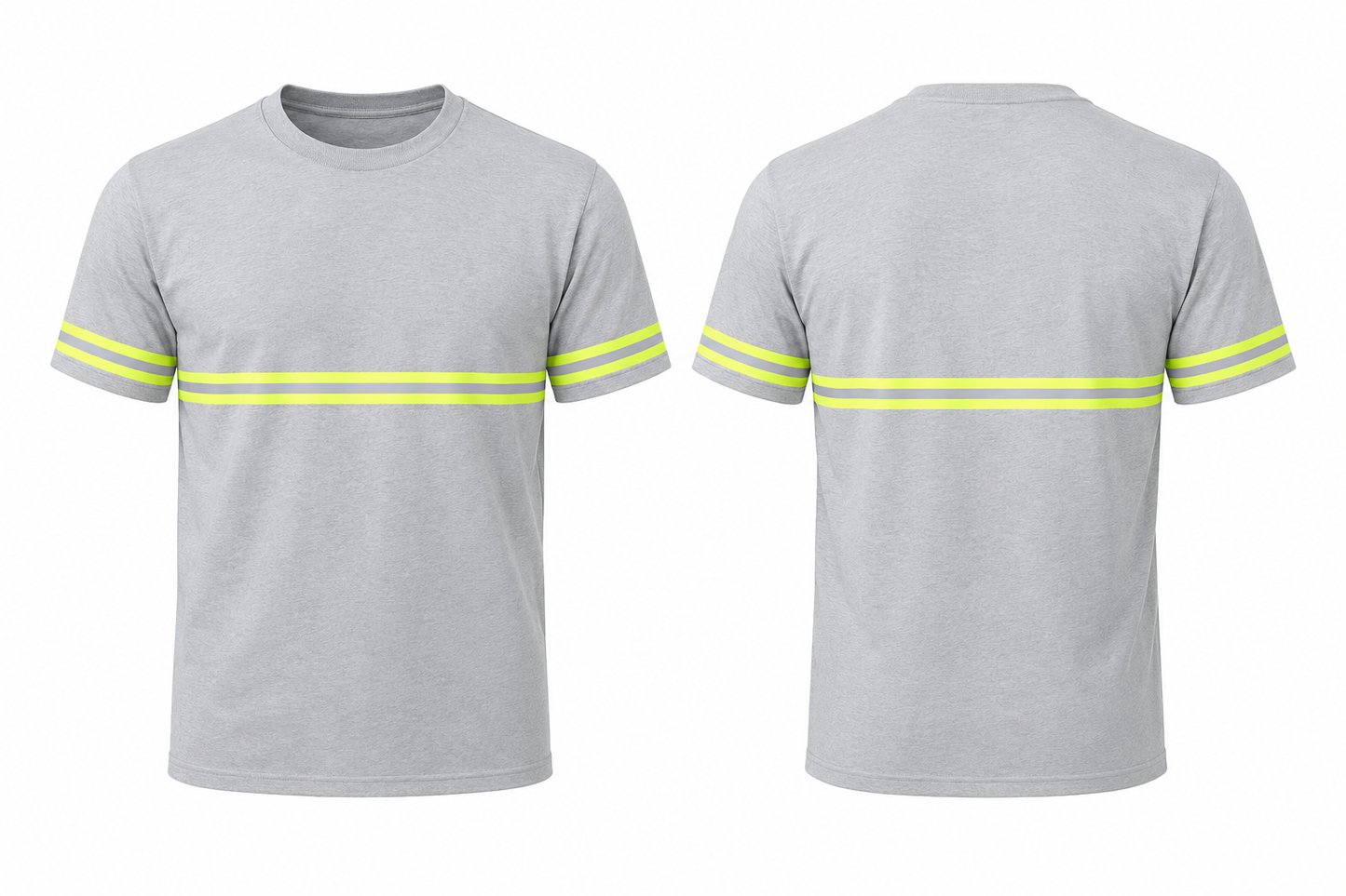 Camiseta manga corta con reflectivo personalizada