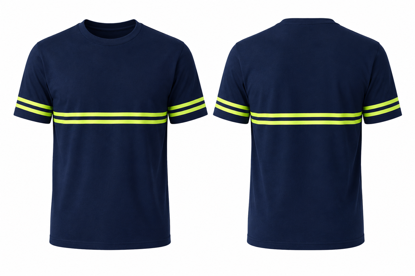 Camiseta manga corta con reflectivo personalizada