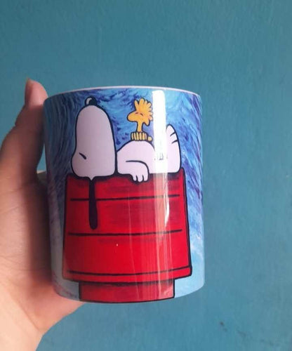 Taza Snoopy Van Gogh
